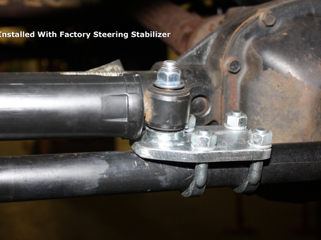 Spohn "Mountain Goat Series" Extreme Duty Front Steering Stabilizer Tie Rod Mount (2007-2014 JEEP Wrangler JK)