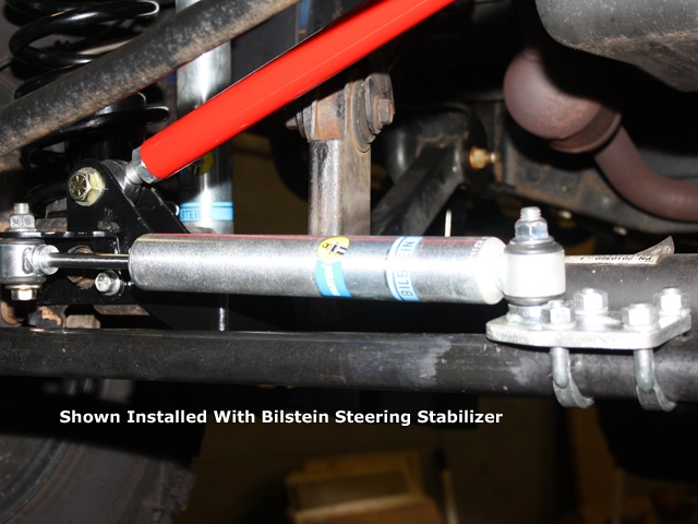 Spohn "Mountain Goat Series" Extreme Duty Front Steering Stabilizer Tie Rod Mount (2007-2014 JEEP Wrangler JK)