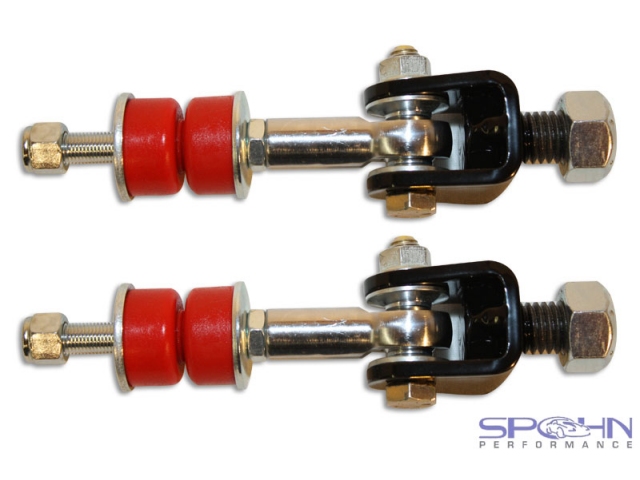 SPOHN Sway Bar End Links Kit, Spherical, Rear (1982-1992 Camaro & Firebird)