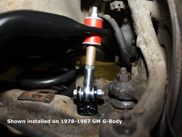 SPOHN Sway Bar End Links Kit, Spherical, Front (1982-1992 Camaro & Firebird & 1991-1996 GM B-Body) - Click Image to Close