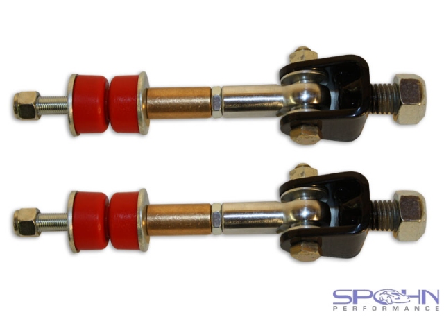 SPOHN Sway Bar End Links Kit, Spherical, Front (1978-1987 GM G-Body)