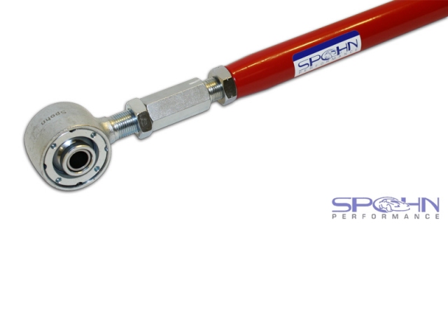 Spohn Panhard Bar w/ Polyurethane Bushing & Del-Sphere Pivot Joint, Adjustable (1982-2002 Camaro & Firebird) - Click Image to Close