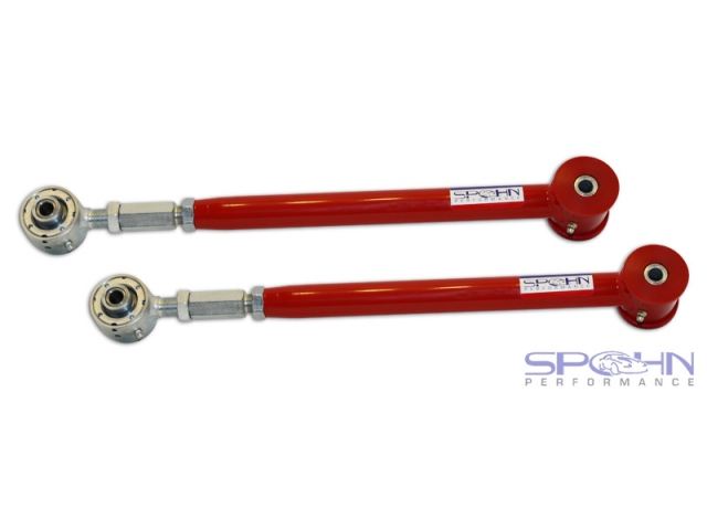 Spohn Lower Control Arms w/ Polyurethane Bushings & Del-Sphere Pivot Joints, Adjustable (1982-2002 Camaro & Firebird)