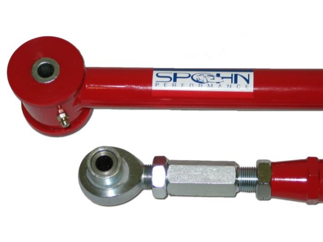 Spohn Lower Control Arms w/ Polyurethane Bushings & Rod Ends, Adjustable (1978-1987 GM G-Body) - Click Image to Close