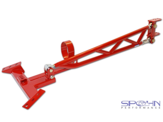 Spohn Pro-Series Transmission Crossmember Mounted Torque Arm, Adjustable, T3550, TKO, 500 & 600 (1982-1992 Camaro & Firebird)