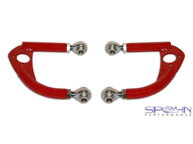 Spohn Upper Front A-Arms w/ Rod Ends, Adjustable (1993-2002 Camaro & Firebird) - Click Image to Close