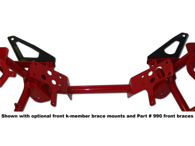 Spohn Front K-Member Braces (1982-1992 Camaro & Firebird)