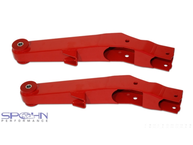 Spohn Pro-Drag Lower Control Arms w/ Polyurethane Bushings, Adjustable (2008-2009 G8 & 2010-2014 Camaro) - Click Image to Close