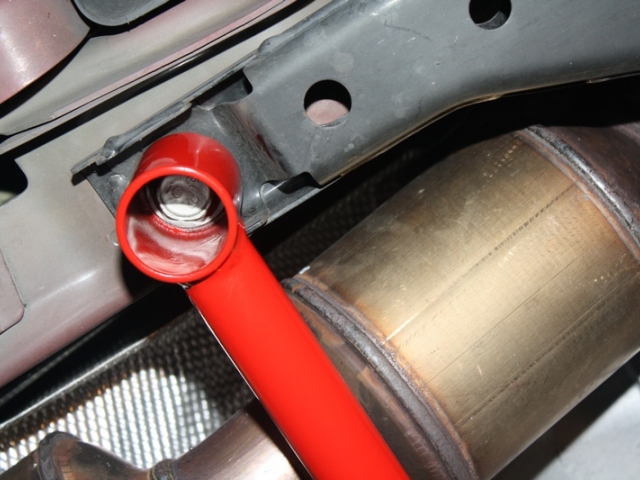 Spohn Front Subframe Chassis Brace, Preload Adjustable (2010-2012 Camaro) - Click Image to Close