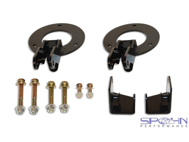 Spohn Dual Front Shock Mounting Kit (2003-2012 RAM 2500 & 3500 4x4) - Click Image to Close