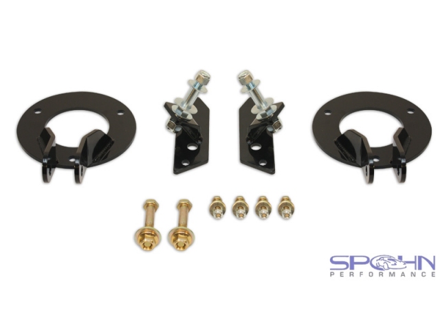 Spohn Dual Front Shock Mounting Kit, Lifted (1994-1999 RAM 1500, 2500 & 3500 4x4) - Click Image to Close