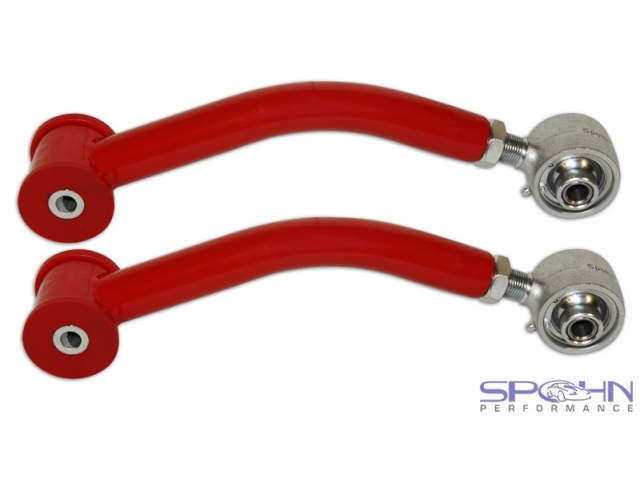 Spohn Upper Control Arms w/ Polyurethane Bushings & Del-Sphere Pivot Joints, Adjustable (1971-1980 GM H-Body)