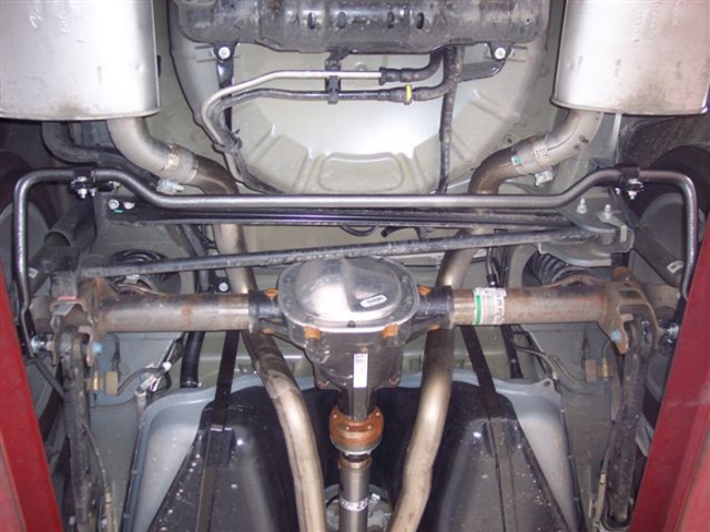 Spohn Sway Bar, 1" Rear, 4140 Chrome-Moly (2005-2010 Mustang) - Click Image to Close