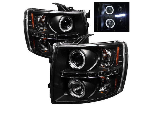 SPYDER SIGNATURE SERIES Projector Headlights (2007-2013 Chevrolet Silverado 1500, 2500 & 3500)