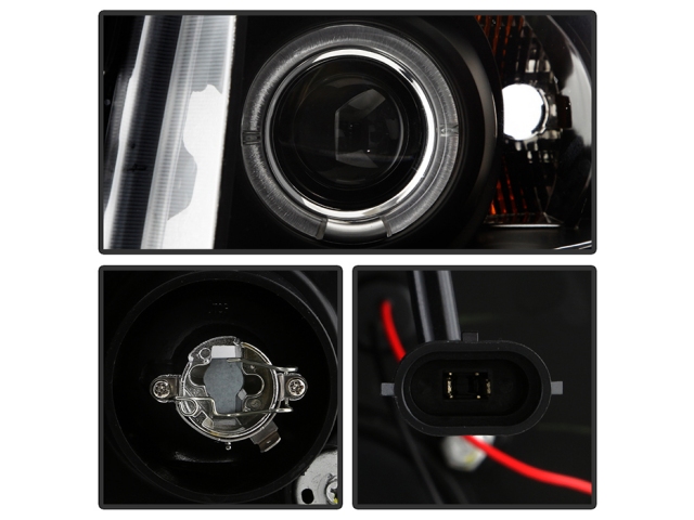 SPYDER SIGNATURE SERIES Projector Headlights (2007-2013 Chevrolet Silverado 1500, 2500 & 3500) - Click Image to Close