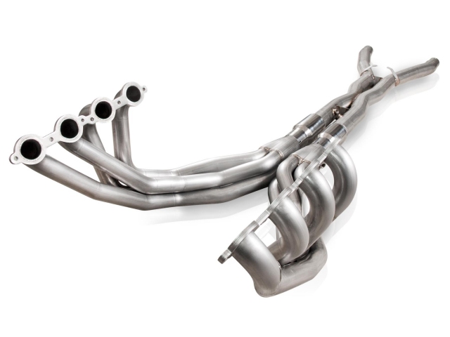 Stainless Works Long Tube Headers & X-Pipe w/ Catalytic Converters, Factory Connect, 1-7/8" x 3" (2009-2013 Corvette LS3) - Click Image to Close