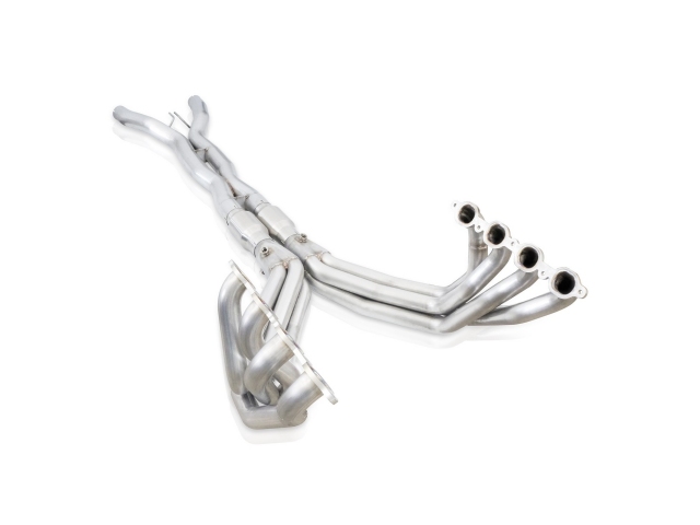 STAINLESS WORKS Long Tube Headers & X-Pipe w/ Catalytic Converters, 2" x 3" x 3", FACTORY CONNECT (2014-2018 Corvette Stingray, Grand Sport, Z06 & ZR1) - Click Image to Close