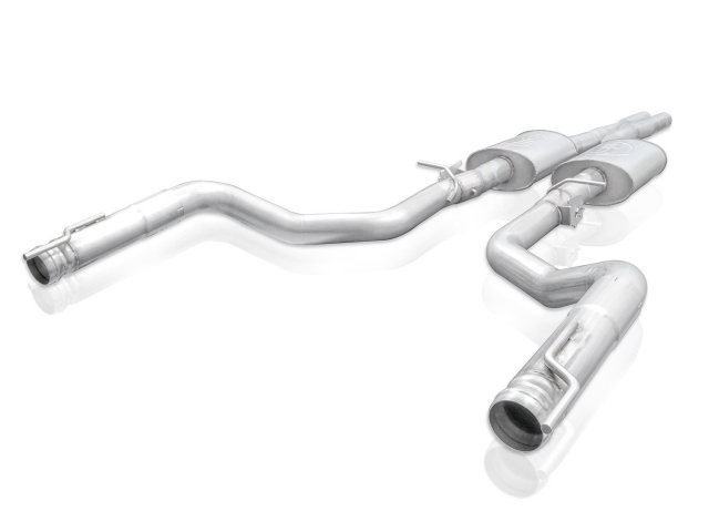 STAINLESS WORKS "LEGEND SERIES" Cat-Back Exhaust, Factory Connect, 3" (2015-2019 Challenger SRT 392 & SRT Hellcat) - Click Image to Close