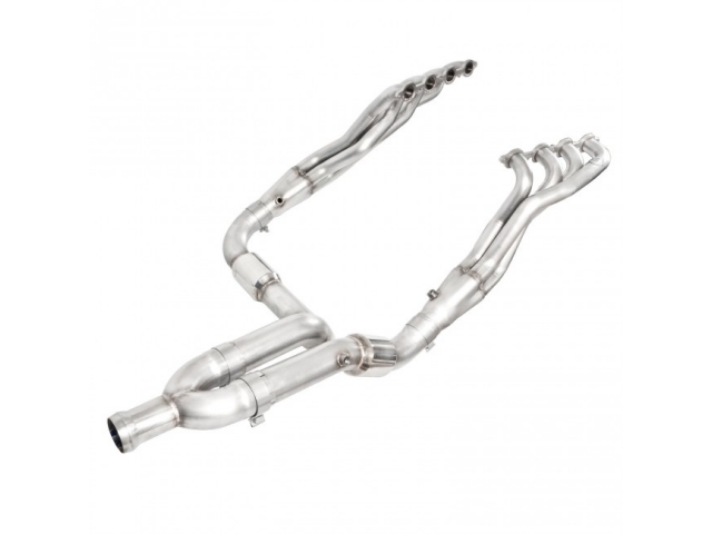 Stainless Works Long Tube Headers & Y-Pipe w/ Catalytic Converters, Factory Connect, 1-3/4" x 3" (2007-2013 Sierra & Silverado 5.3L)
