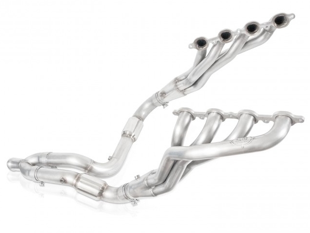 Stainless Works Long Tube Headers & Y-Pipe w/ Catalytic Converters, Factory Connect, 1-7/8" x 3" (2014-2016 Silverado & Sierra 1500 5.3L)