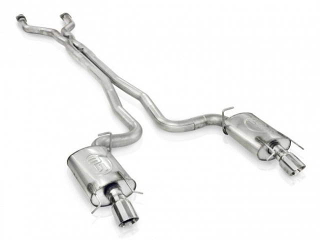 Stainless Works Turbo Chambered Exhaust, Factory Connect, 3" (2009-2015 CTS-V Sedan)