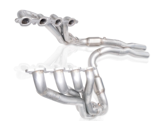 STAINLESS WORKS Long Tube Headers & Y-Pipe w/ Catalytic Converters, PERFORMANCE CONNECT, 1-7/8" x 3" x 3" (2015-2019 Tahoe & Yukon 5.3L & 6.2L V8) - Click Image to Close
