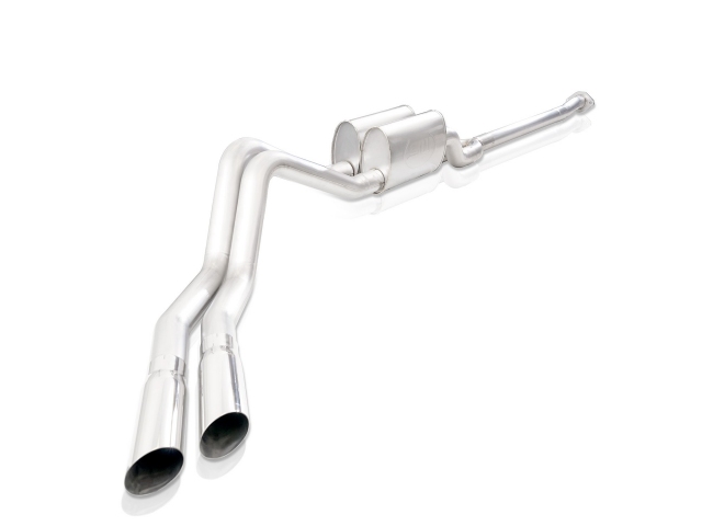 STAINLESS WORKS "LEGEND SERIES" Cat-Back Exhaust, 3", FACTORY CONNECT (2015-2019 F-150 5.0L COYOTE) - Click Image to Close