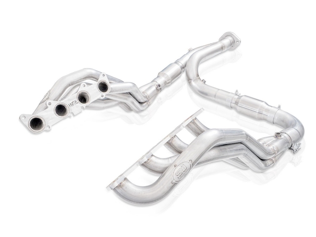 STAINLESS WORKS Long Tube Headers & Y-Pipe w/ Catalytic Converters, FACTORY CONNECT, 1-7/8" x 3" x 3" (2015-2019 F-150 5.0L COYOTE) - Click Image to Close
