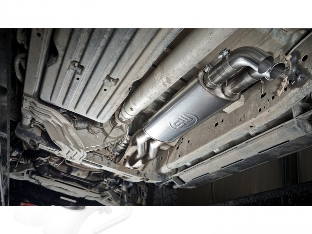Stainless Works Turn-Down Dump Exhaust, Performance Connect, 3" (2011-2014 F-150 SVT Raptor)
