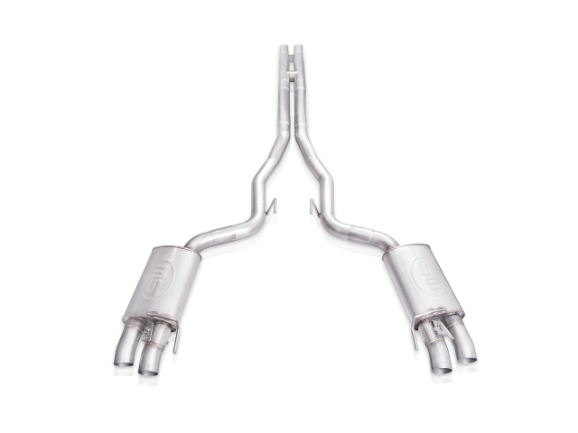 STAINLESS WORKS "LEGEND SERIES" Cat-Back Exhaust & H-Pipe, 3" x 3", PERFORMANCE CONNECT (2015-2020 Mustang Shelby GT350)