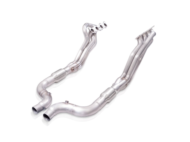 STAINLESS WORKS Long Tube Headers & Connection Pipes w/ Catalytic Converters, 1-7/8" x 3" x 2-3/4", FACTORY CONNECT (2020 Mustang Shelby GT500)
