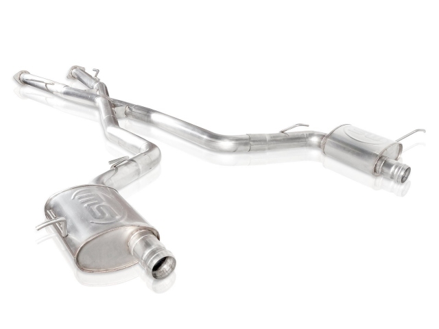 STAINLESS WORKS Cat-Back Exhaust w/o Tips, 3" (2018 Grand Cherokee TrackHawk) - Click Image to Close