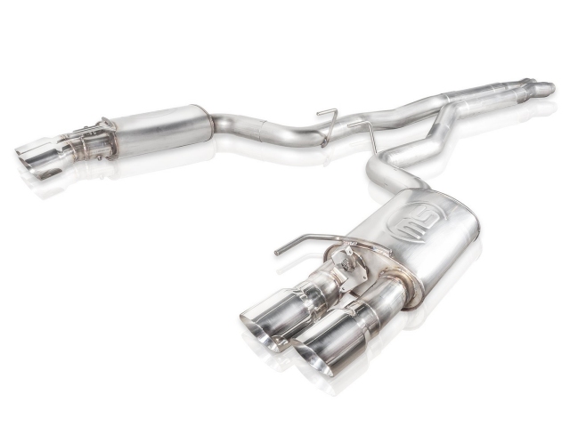 STAINLESS WORKS "REDLINE SERIES" Cat-Back Exhaust, 3", FACTORY CONNECT (2018 Mustang GT)