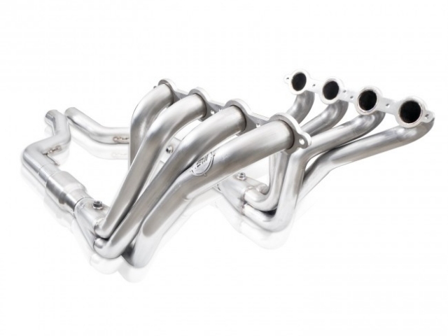 STAINLESS WORKS Long Tube Headers & Lead Pipes w/ Catalytic Converters, 1-7/8" x 3", Performance Connect (2008-2009 Pontiac G8 GT) - Click Image to Close
