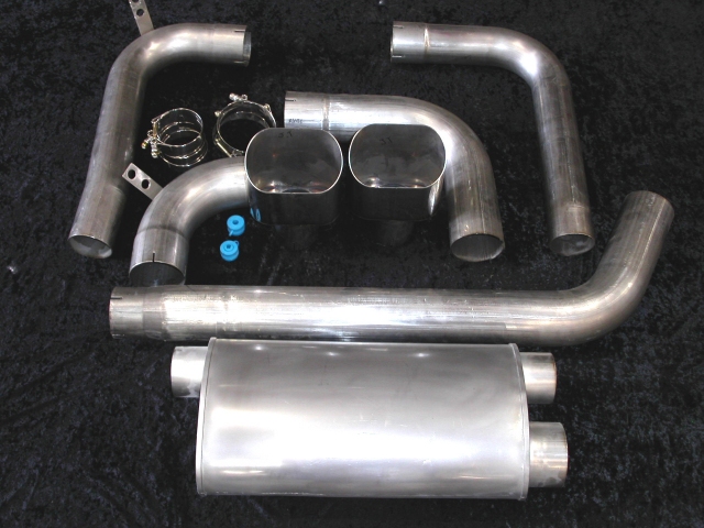 Stainless Works Transverse Turbo Exhaust w/ Slash Cut Tips, Factory Connect, 3-1/2" (1993-2002 Camaro & Firebired) - Click Image to Close