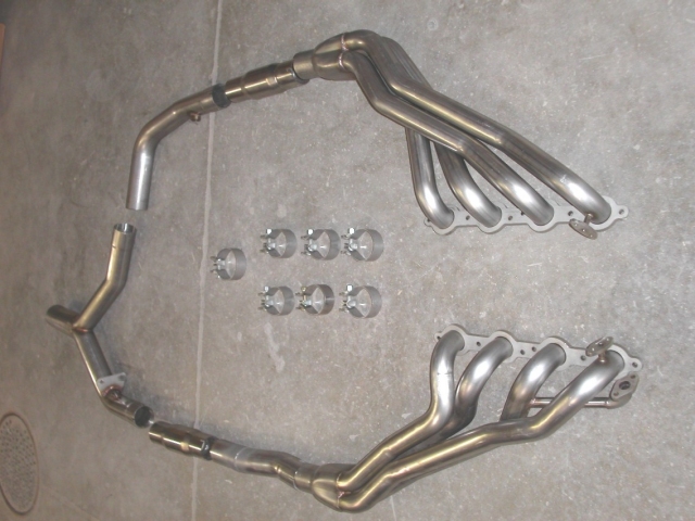 Stainless Works Long Tube Headers & Y-Pipe w/ Catalytic Converters, Factory Connect, 1-3/4" x 3" (1998-1999 Camaro & Firebird LS1) - Click Image to Close