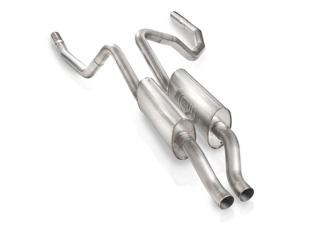 Stainless Works Smooth Tube Exhaust, Performance Connect, 3", Two Back Bumper On Sides (2011-2014 F-150 5.0L) - Click Image to Close