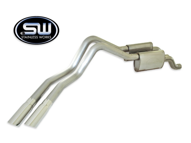 Stainless Works Turbo S-Tube Exhaust, Performance Connect, 3" (2010-2014 F-150 Raptor SuperCab & SuperCrew) - Click Image to Close