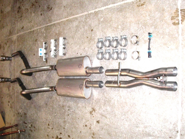Stainless Works Turbo Chambered Exhaust, Performance Connect, 2-1/2", Center Of Bumper (2006-2009 Trailblazer SS)