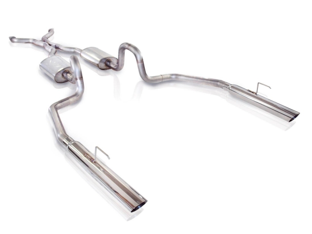 Stainless Works Turbo S-Tube Exhaust, Factory Connect, 2-1/2" (1998-2002 Crown Victoria)