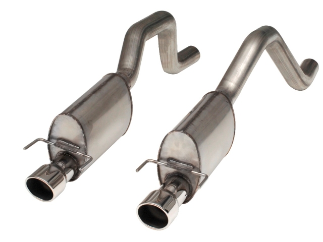 Stainless Works Turbo S-Tube Exhaust w/ Dual Rolled Edge Tips, Factory Connect, 3" (2006-2013 Corvette Z06) - Click Image to Close