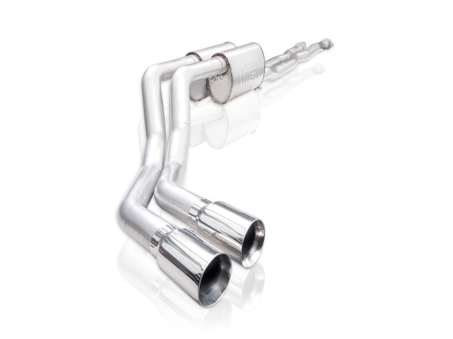 STAINLESS WORKS "LEGEND SERIES" Cat-Back Exhaust w/ Polished Tips, 3", FACTORY CONNECT (2014-2020 Tundra 5.7L V8) - Click Image to Close