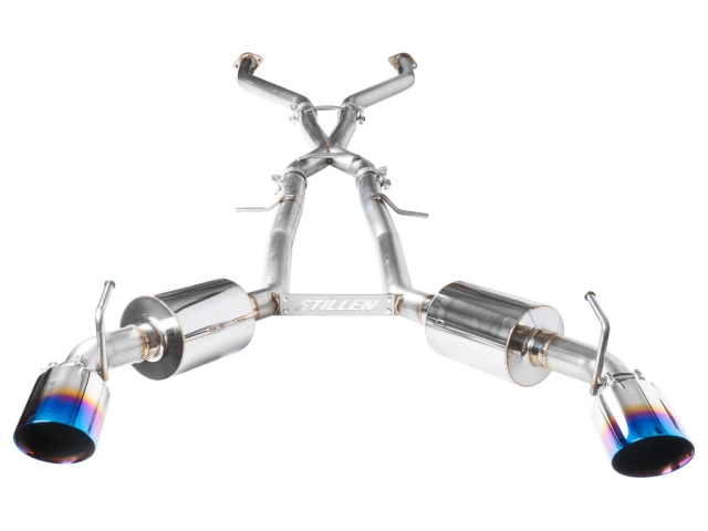 STILLEN "STREET" Cat-Back Exhaust w/ Blue Burnt Tips (2023-2024 Nissan Z)