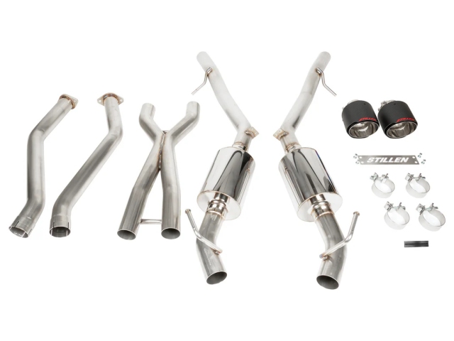 STILLEN "STREET" Cat-Back Exhaust w/ Carbon Fiber Tips (2023-2024 Nissan Z)