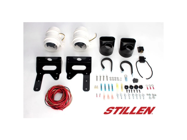 STILLEN Front Brake Cooling Kit (2009-2015 Nissan GT-R) - Click Image to Close