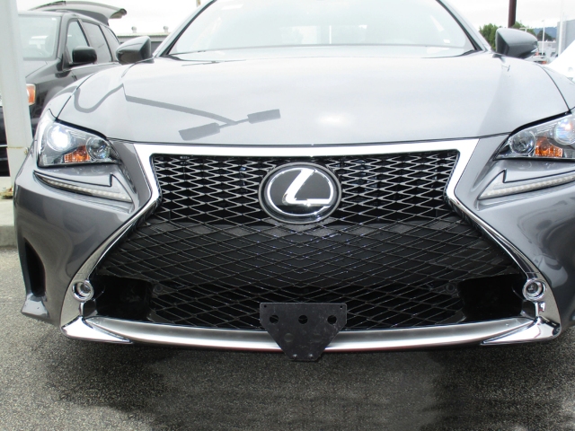 STO N SHO Detachable Front License Plate Bracket (2017-2018 Lexus RC 350 F-Sport) - Click Image to Close