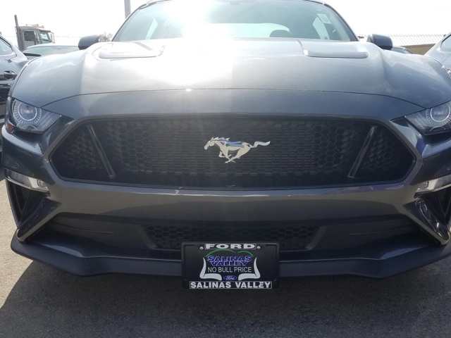 STO N SHO Detachable Front License Plate Bracket (2018-2019 Mustang GT w/ Performance Pack, Bullitt & California Special)