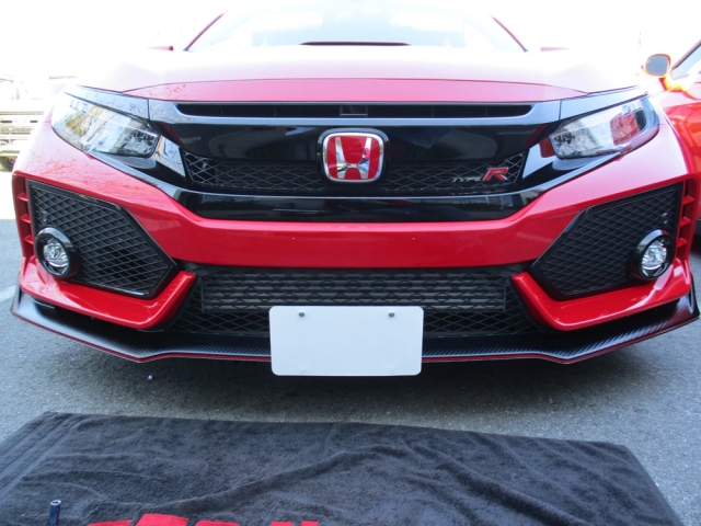 STO N SHO Detachable Front License Plate Bracket (2017-2019 Civic Type R)