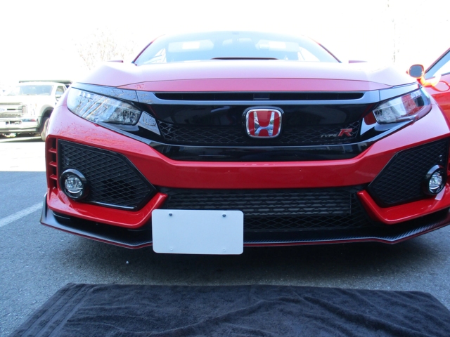 STO N SHO Detachable Front License Plate Bracket (2017-2019 Civic Type R)