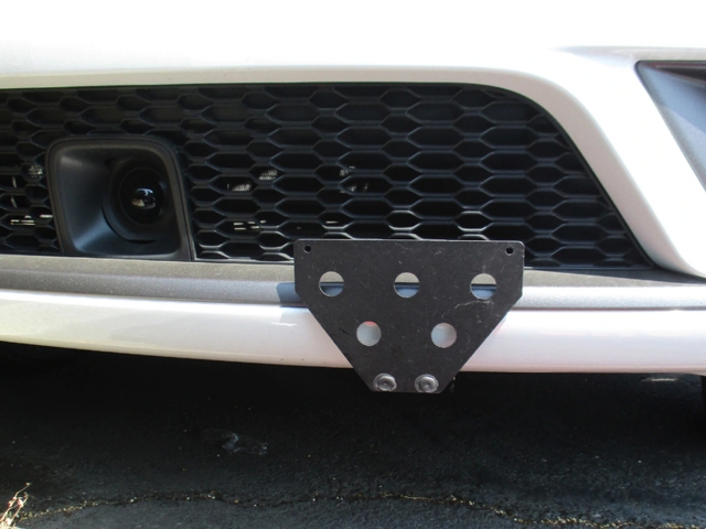 STO N SHO Detachable Front License Plate Bracket (2018-2019 Grand Cherokee High Altitude & Summit)